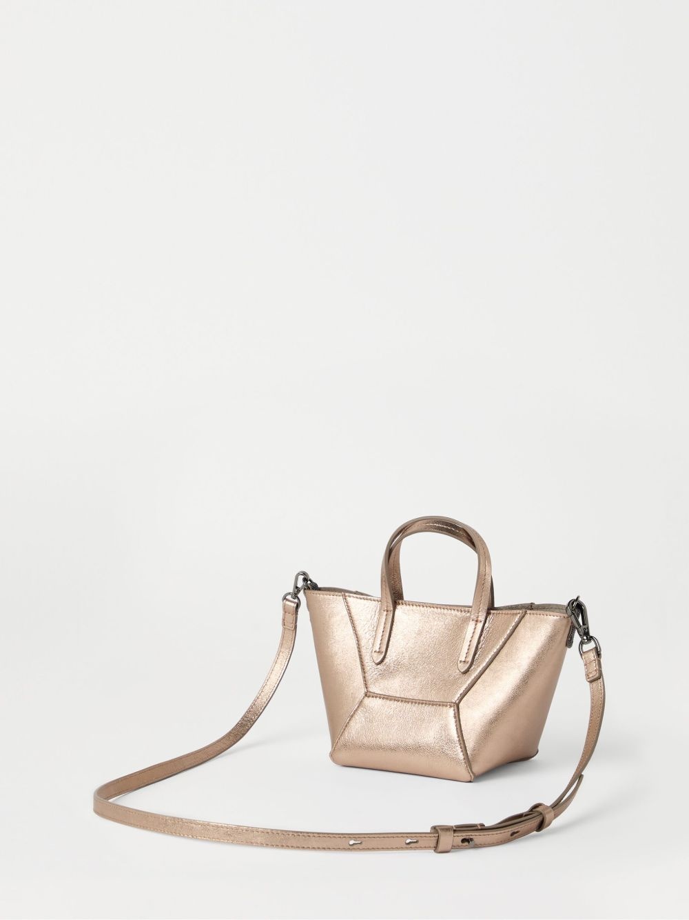 mini BC Duo lamé tote bag - 4
