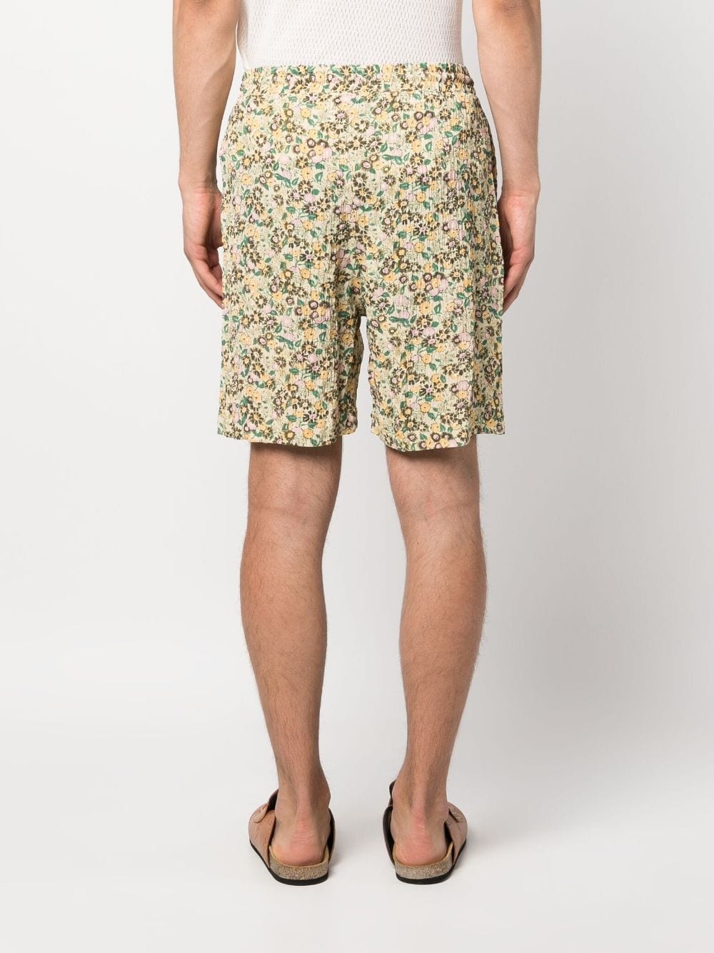 ditsy floral-print shorts - 4