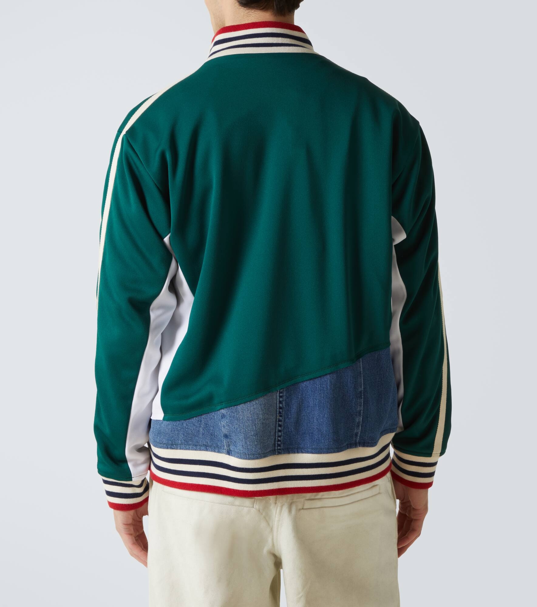 Denim track jacket - 4