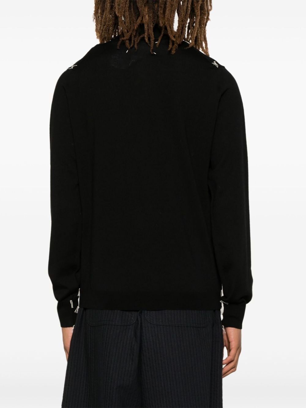 fine-knit polo shirt - 4