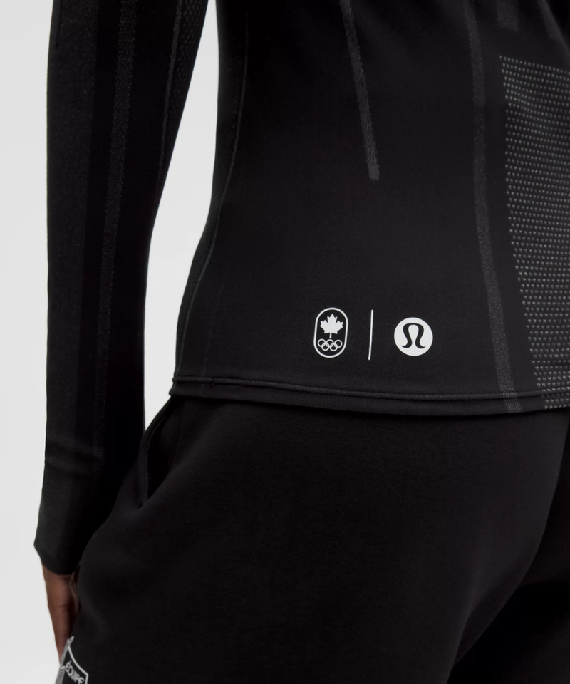 Team Canada Women's Seamless Mockneck Base Layer *COC Logo 5
