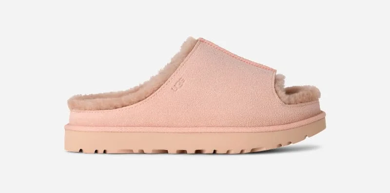 ® Women's Greenport Slide Sheepskin Slippers in Beige Blush - 1