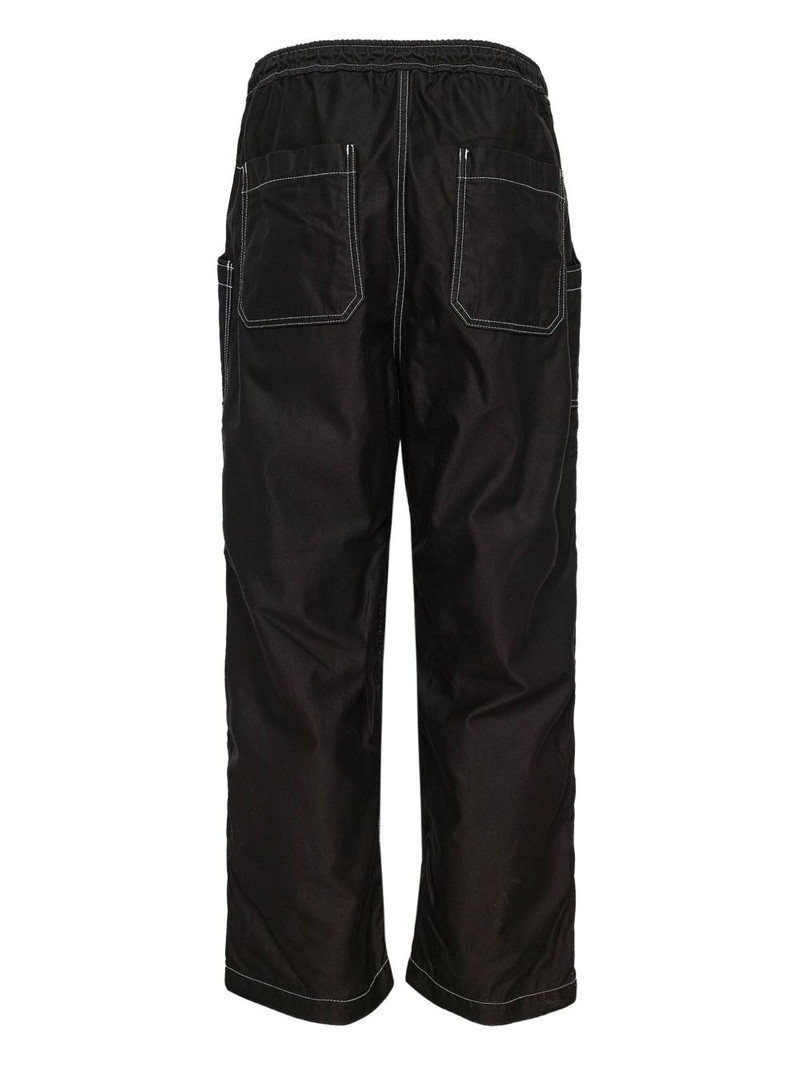 Comme des Garçons Homme drawstring-waist trousers outlook