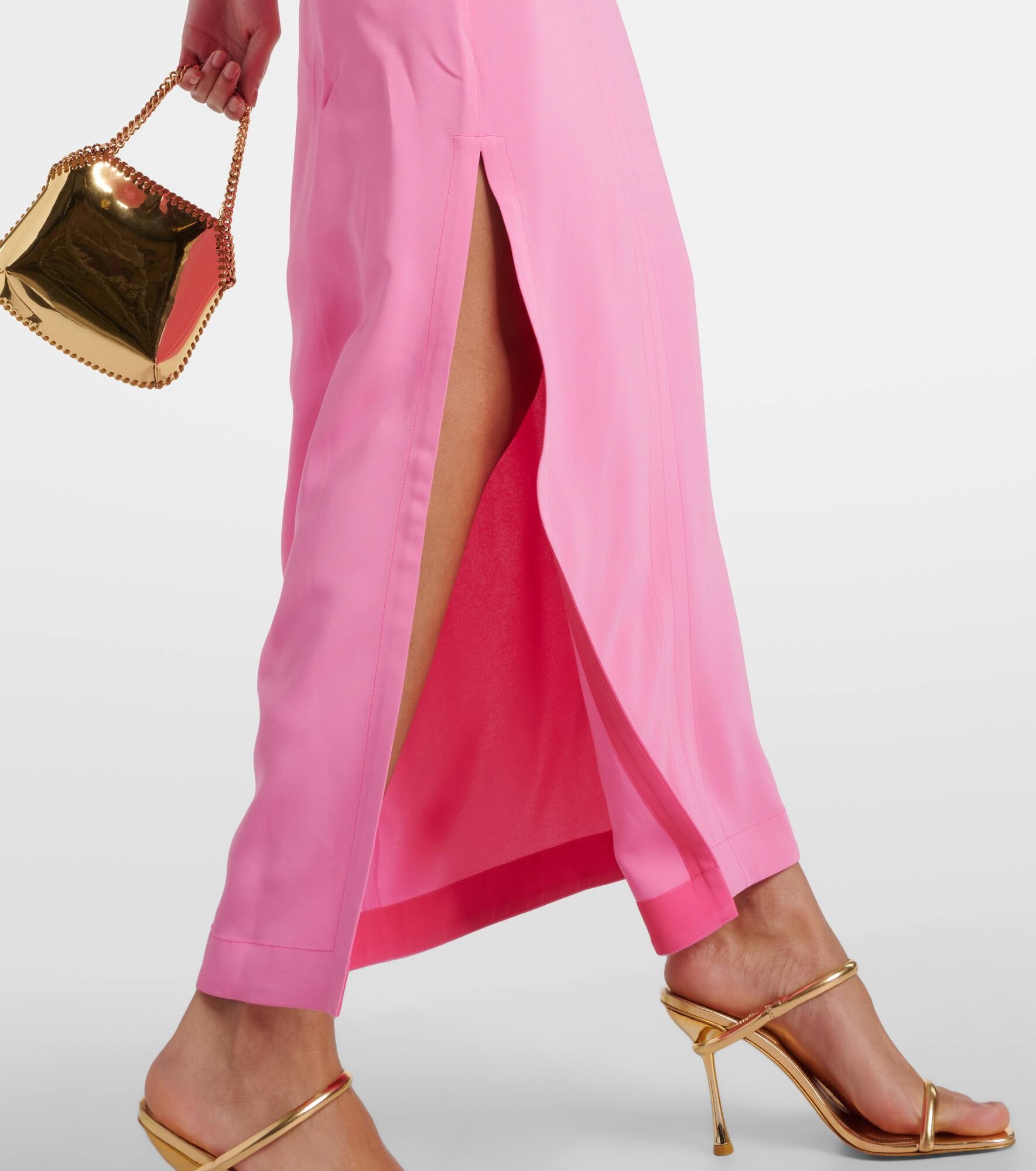 Gathered maxi dress - 5
