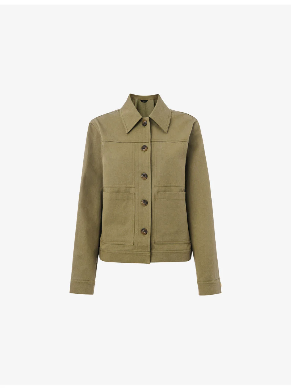 Mia Four-Pocket Cotton-Blend Jacket - 1