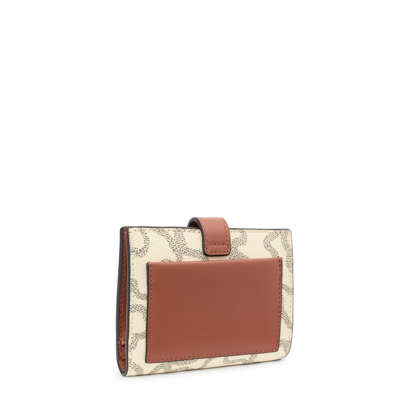 TOUS Beige Kaos Icon Wallet outlook