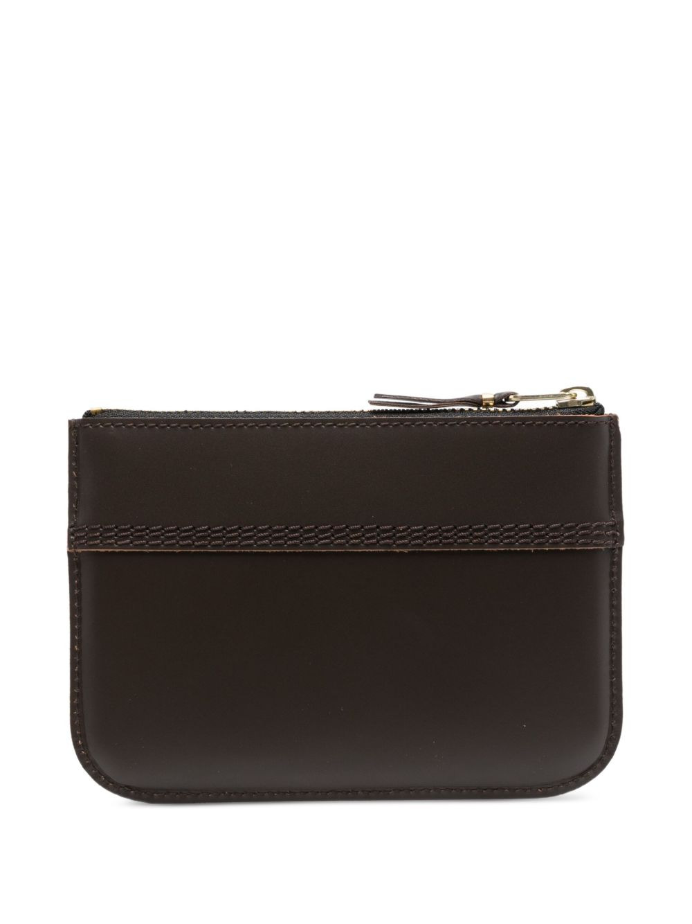 zip-fastening leather wallet - 2