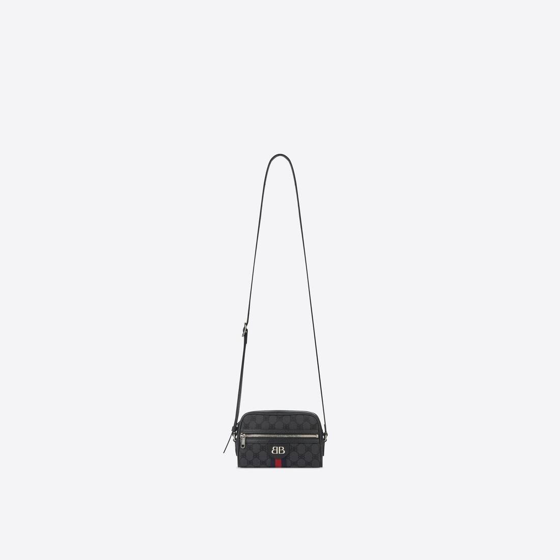 Women's Hacker Camera Bag In Jacquard Canvas in Black - 1
