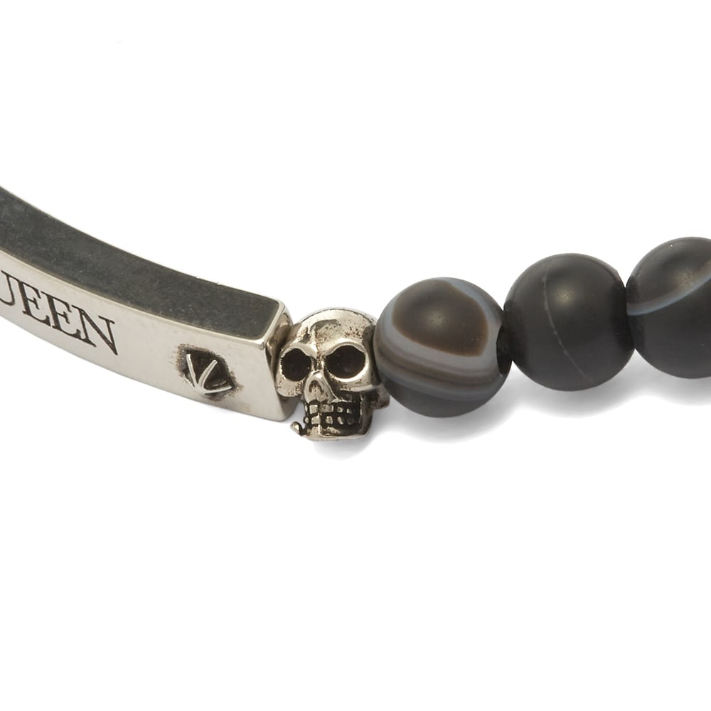 Alexander McQueen Skull & Beads Bracelet - 3