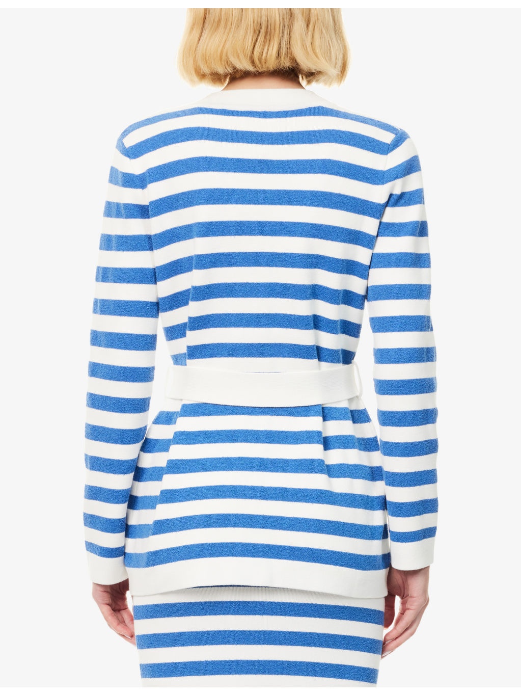 Ari Stripe Knitted Cardigan - 4