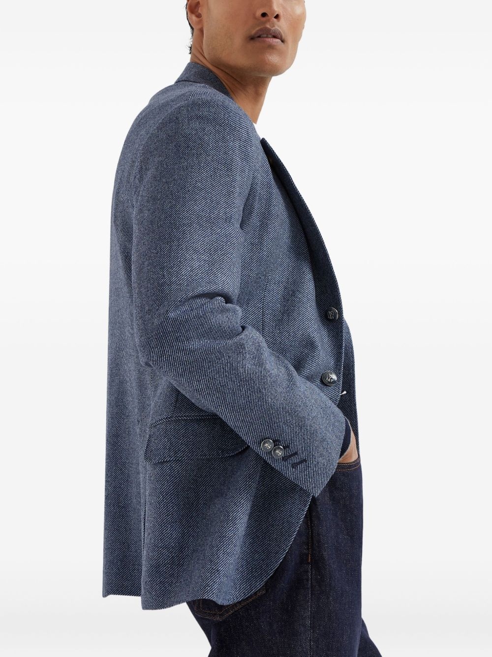 Cavallo wool-blend blazer - 4