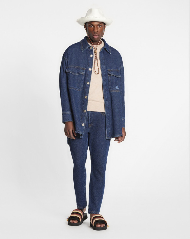 Lanvin OVERSIZED DENIM OVERSHIRT outlook