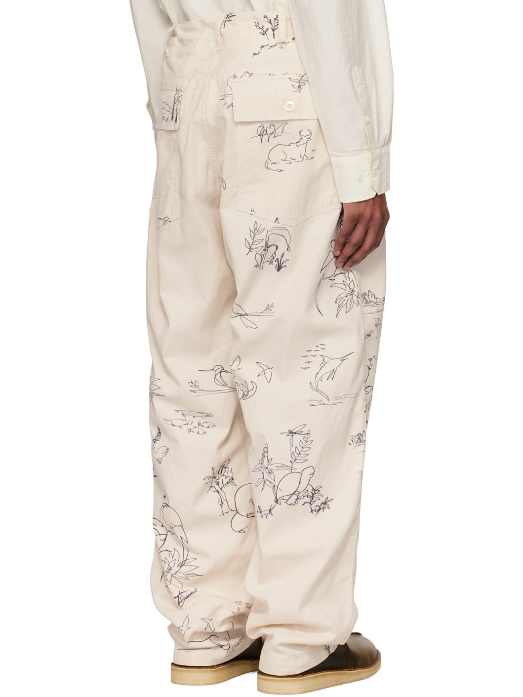 Off-White Fatigue Trousers - 3