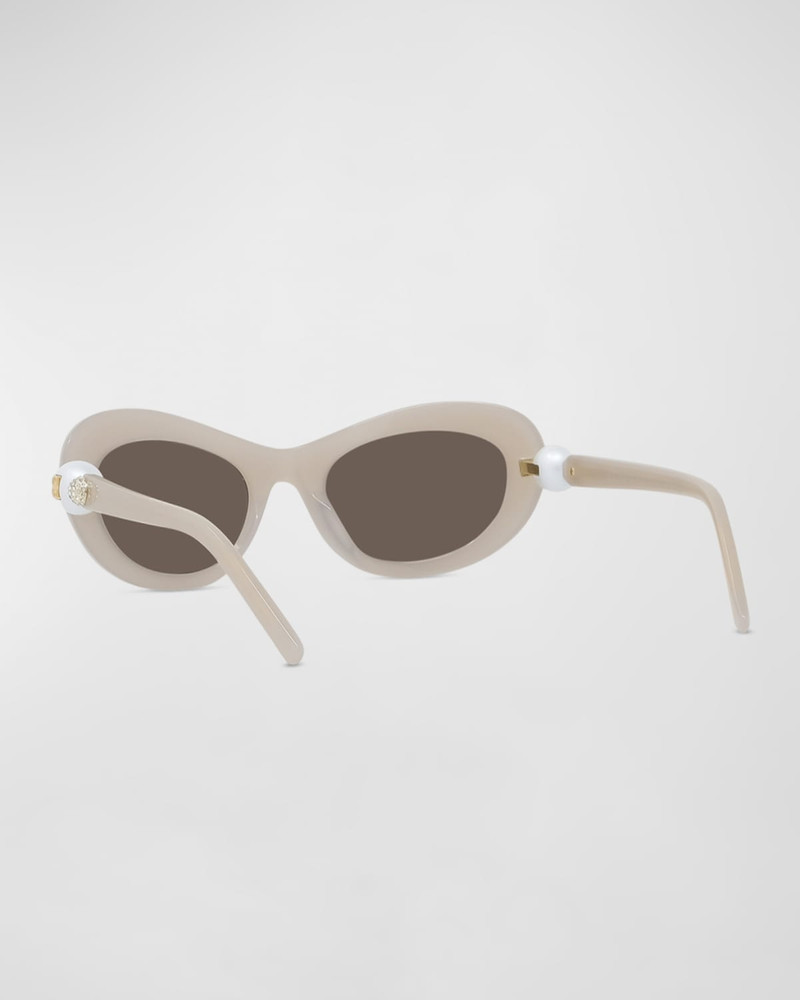 Givenchy Pearlescent Metal Butterfly Sunglasses outlook