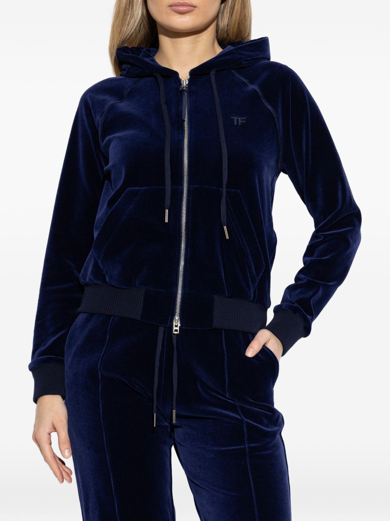hooded zip knitwear 3