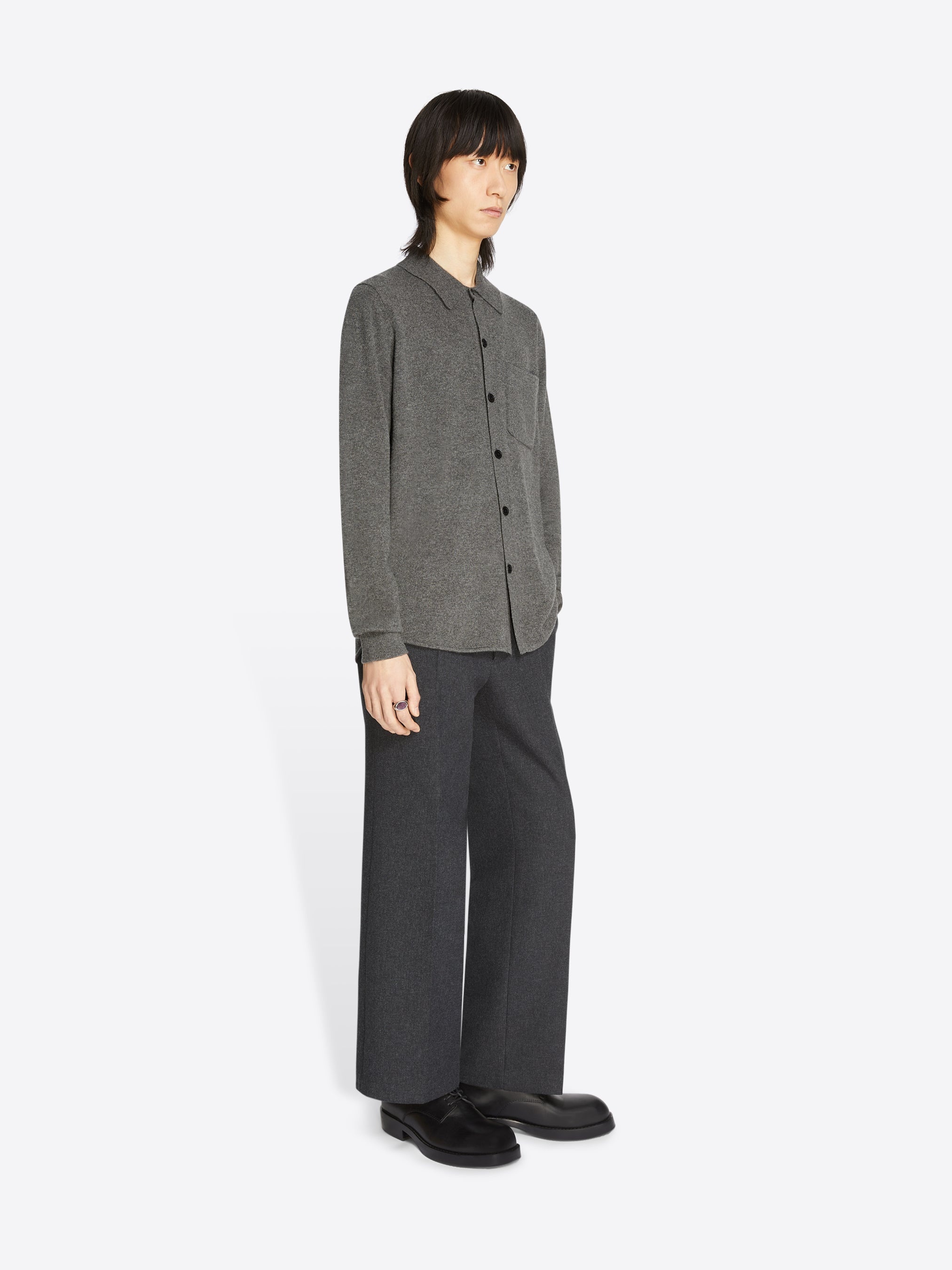 CASHMERE POLO SHIRT - 3