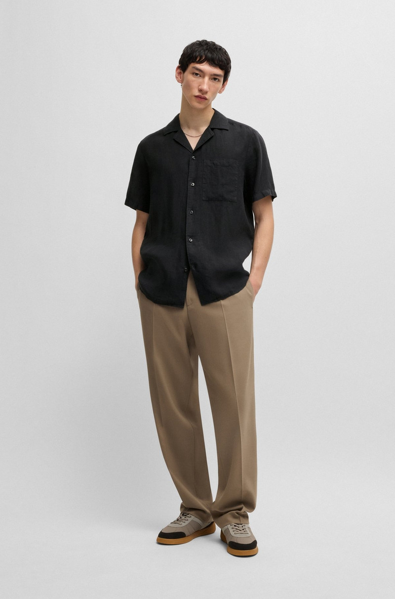 HUGO RELAXED-FIT MULTI-OCCASIONAL SHIRT IN LINEN outlook
