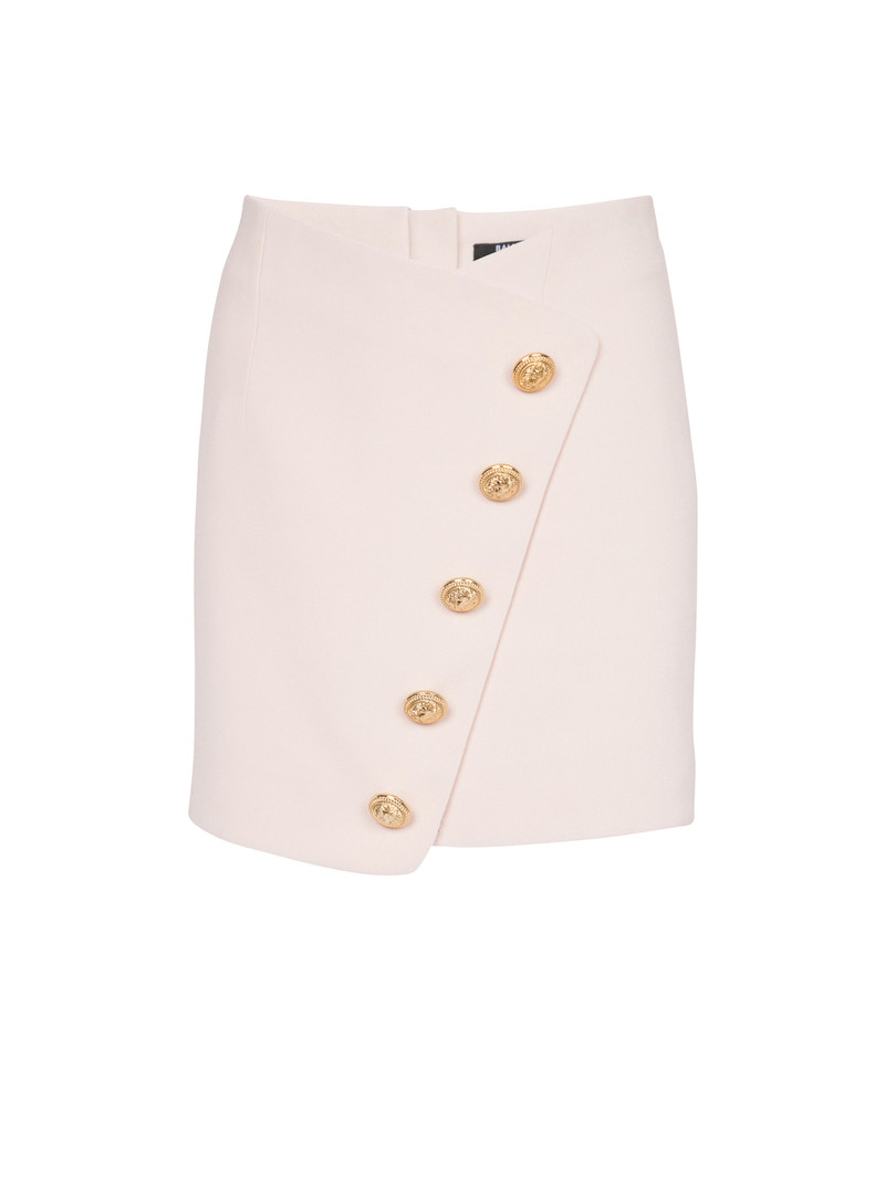 Short crêpe skirt 1