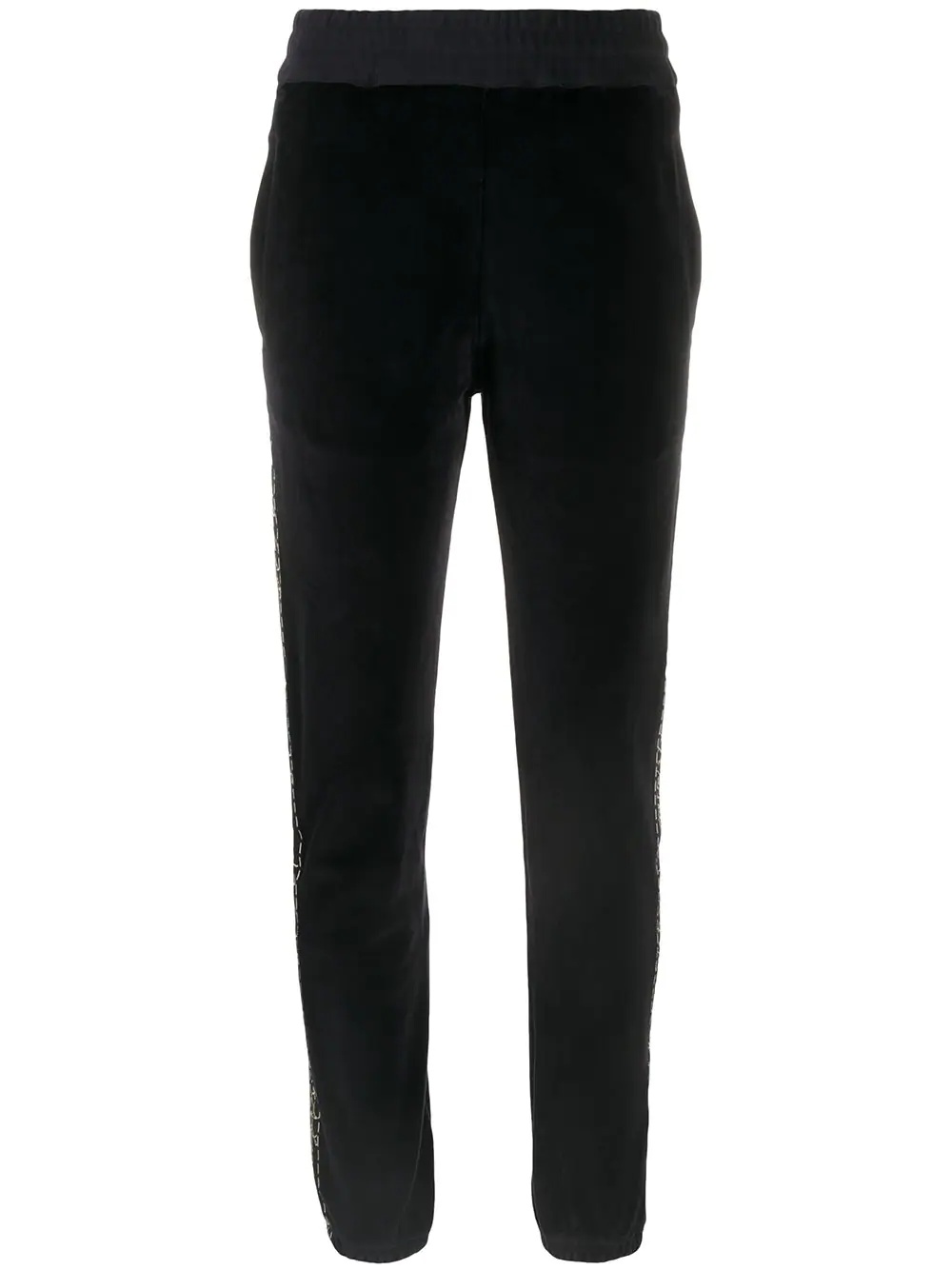 logo trim trousers - 1