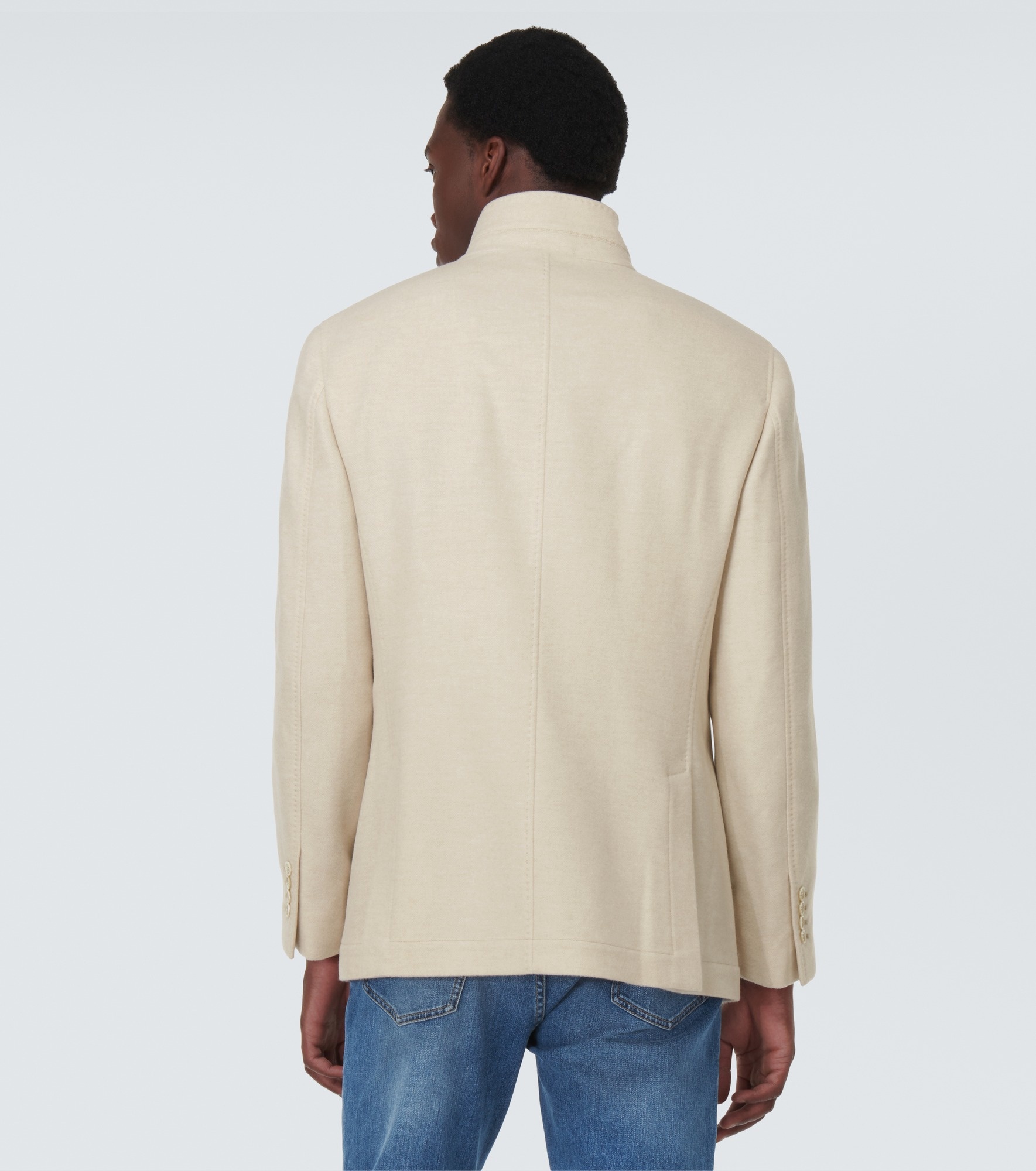 Cashmere jacket - 4