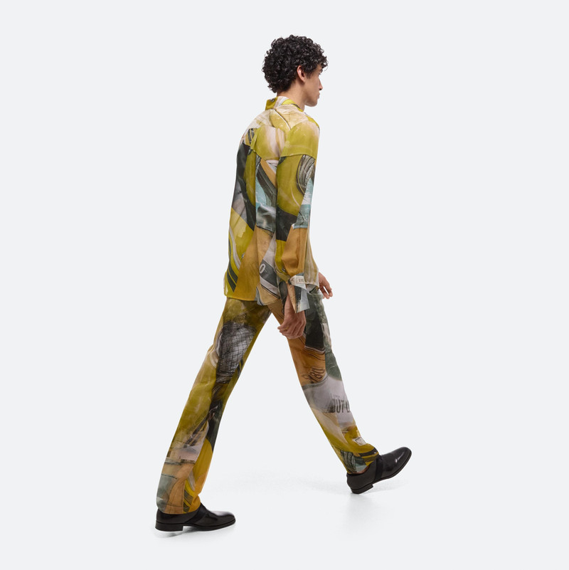 RELAXED PRINTED SILK SHIRT 12