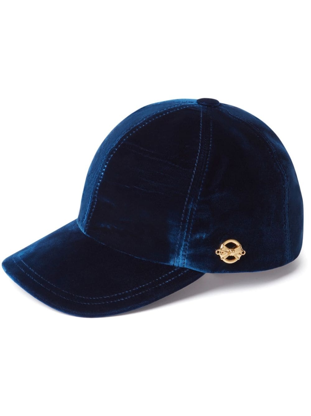 velvet baseball cap - 1