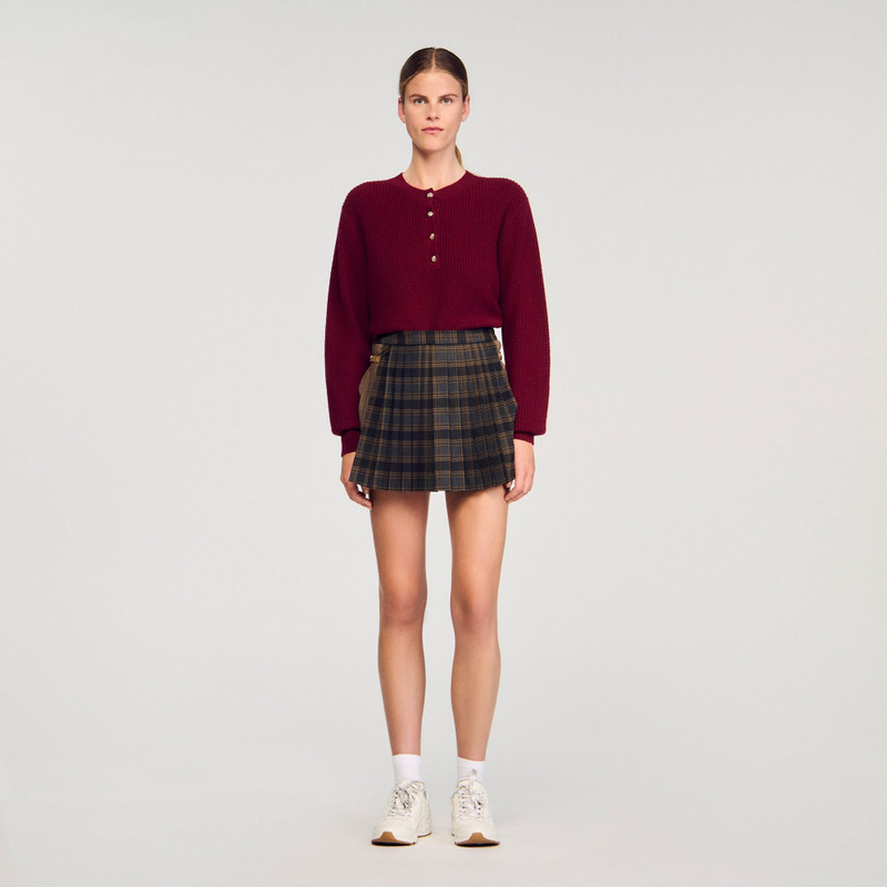 Sandro WOOL AND CASHMERE SWEATER outlook