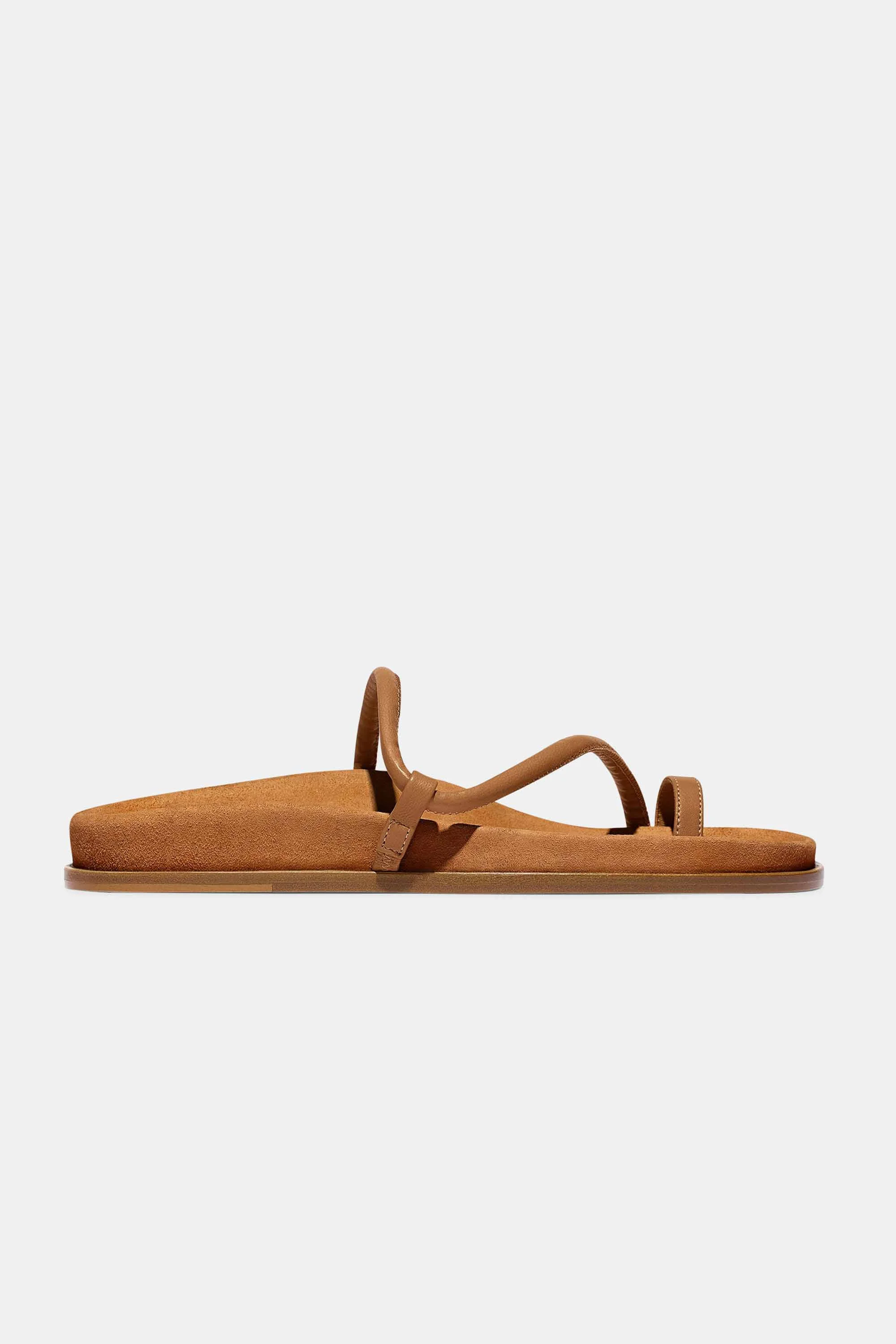 BARI IN TOBACCO NAPPA AND SUEDE — EXCLUSIVE - 1