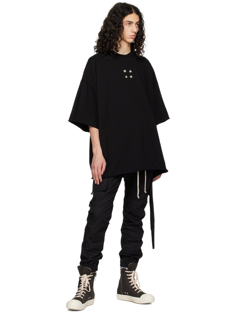 Rick Owens DRKSHDW Black Mastodon Cut Cargo Pants outlook