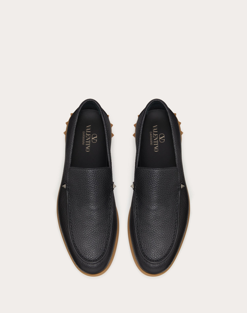 LEISURE FLOWS SLIP-ON IN GRAINY CALFSKIN 4