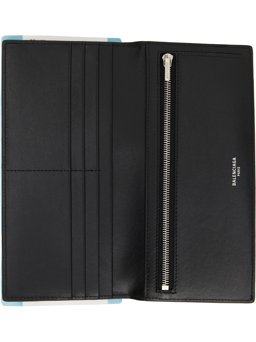 Blue Passport Long 1 Ticket Wallet - 3