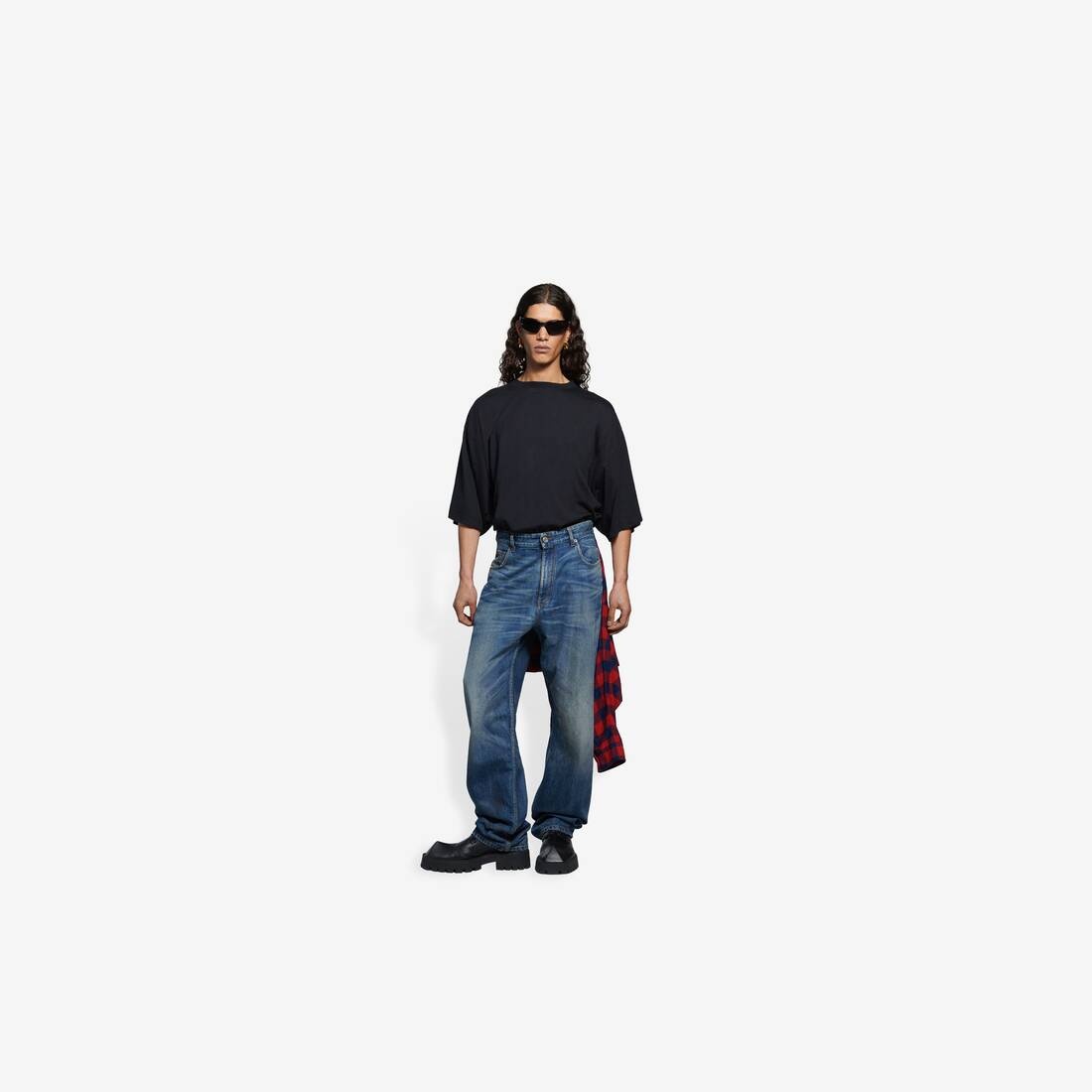 Hybrid Shirt Pants in Blue - 3