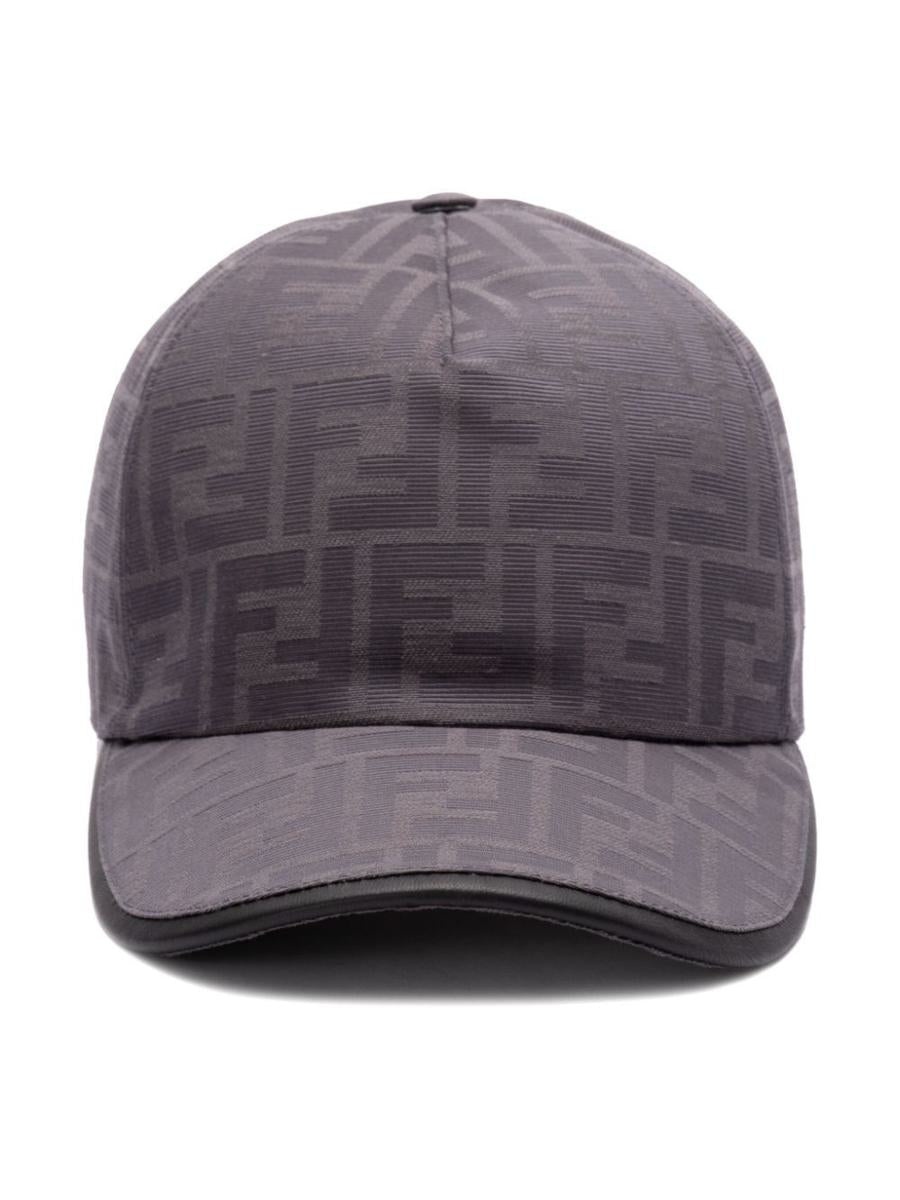 Fendi Ff Jacquard Baseball Cap Accessories - 1