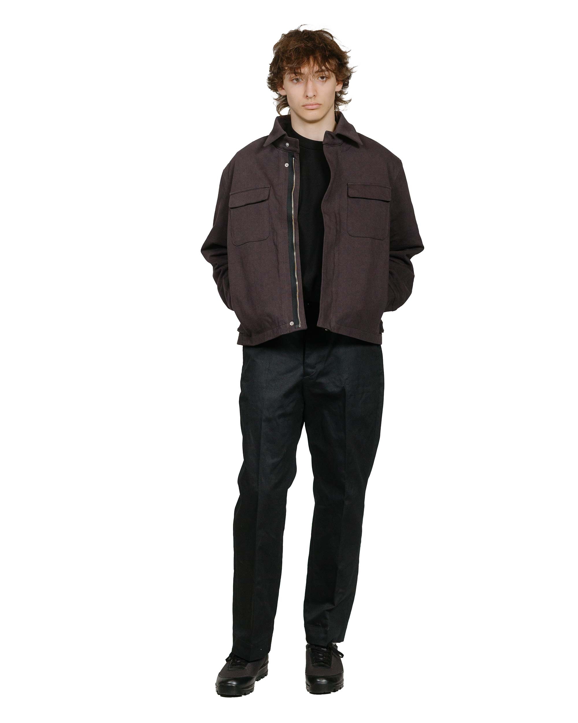 Padded Work Jacket Tire Black - 4