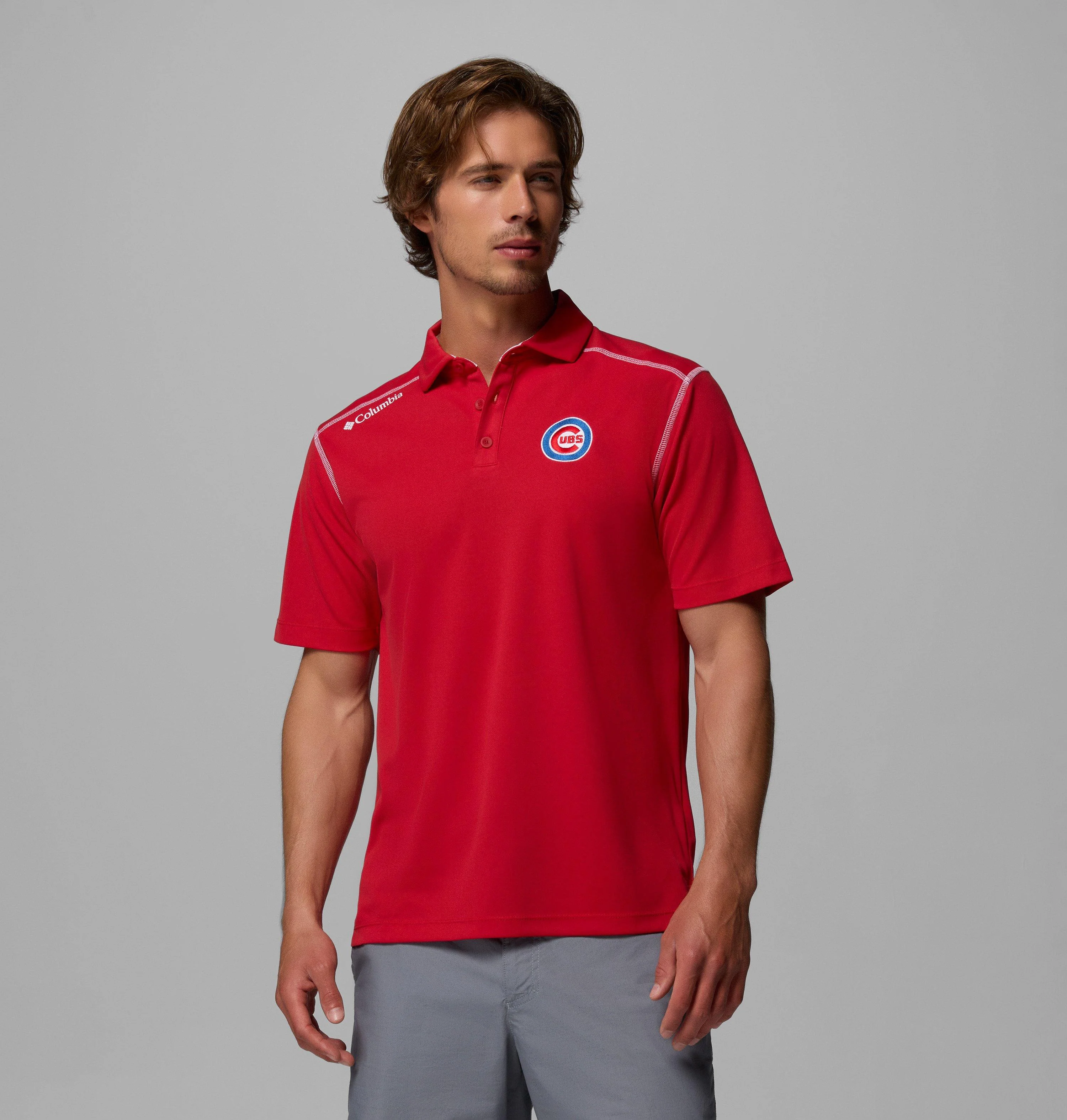 Men's Shotgun Polo - Chicago Cubs - 1