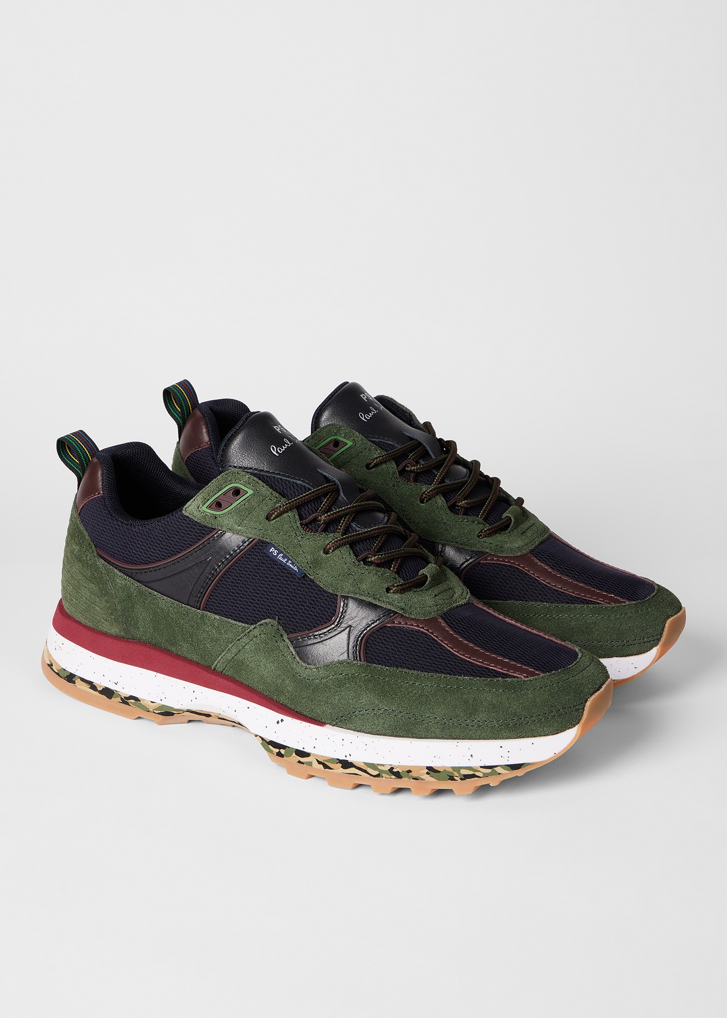 Green Suede 'Banks' Trainers - 2
