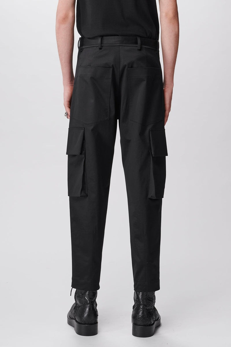 Marcel Standard Tapered Combat Trousers Drill Cotton Washed 3