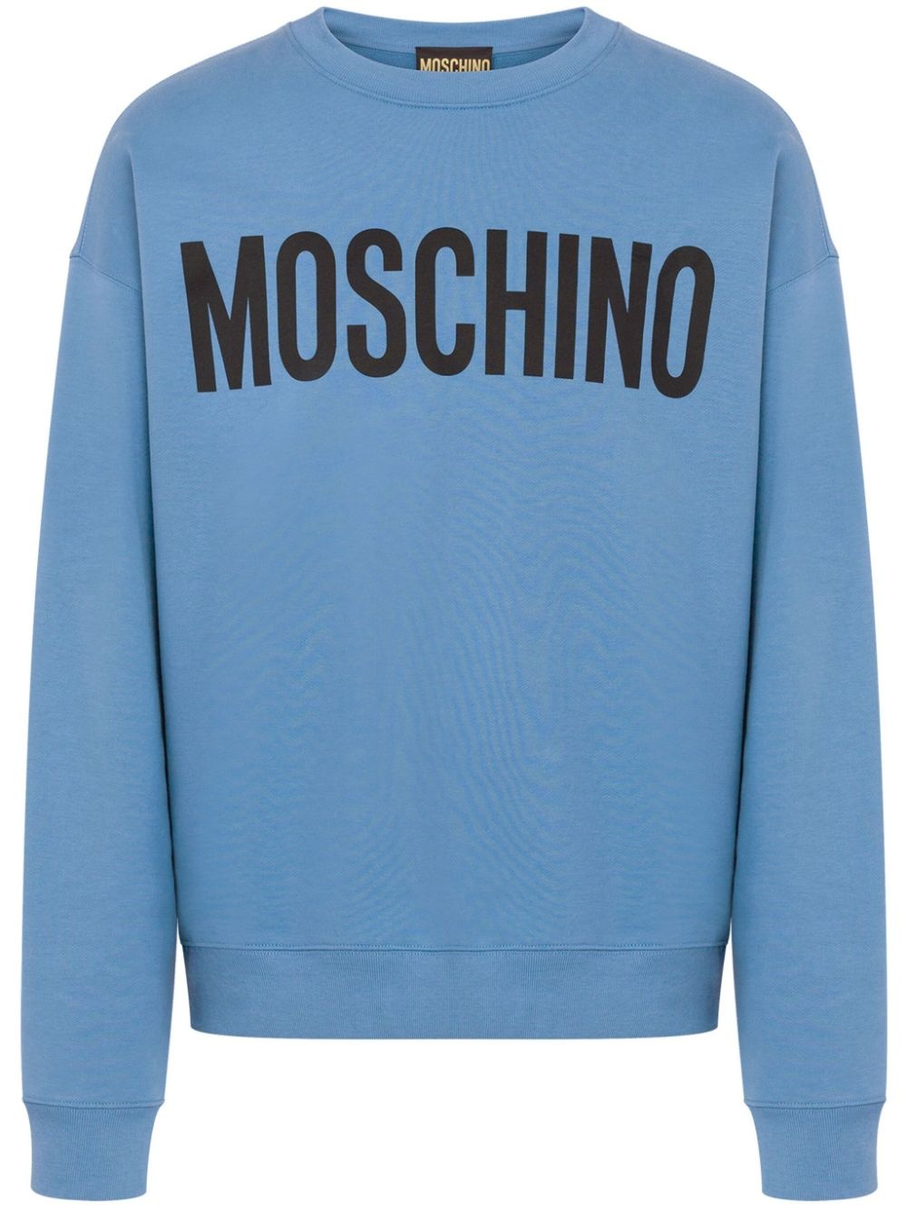 logo-print cotton sweatshirt - 1