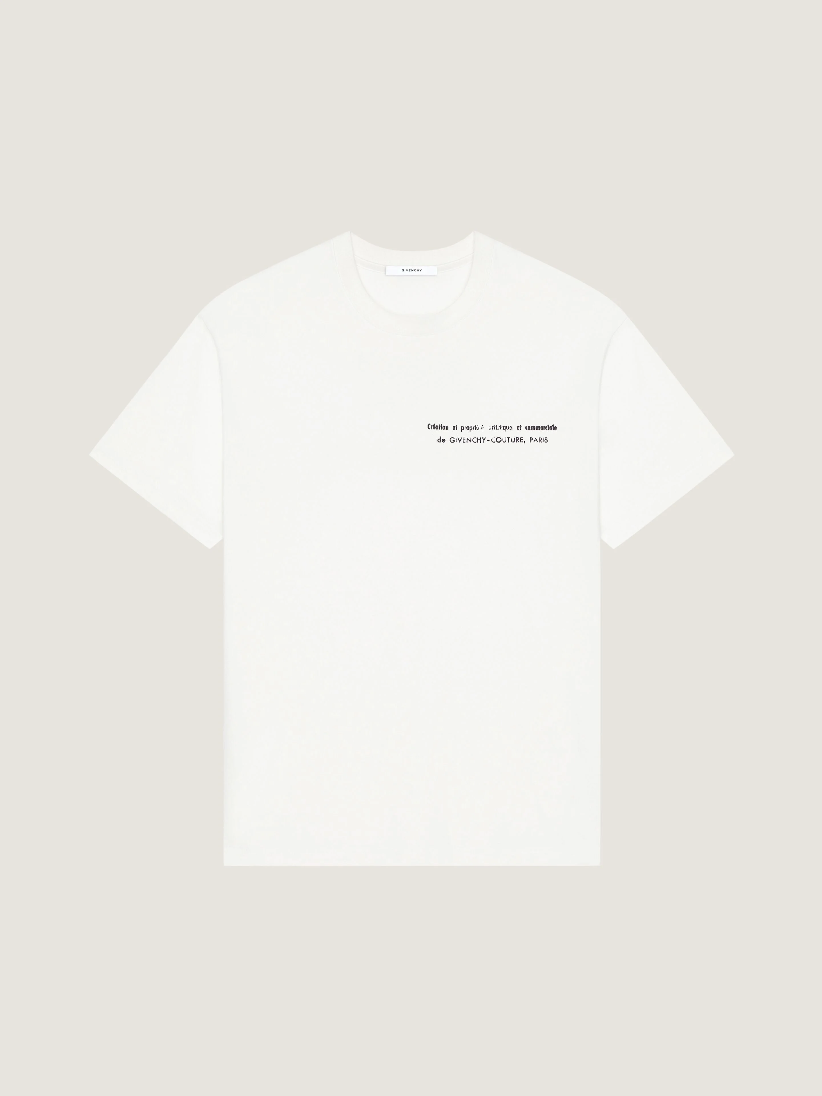 T-SHIRT IN COTTON WITH ARCHIVES PRINT - 1