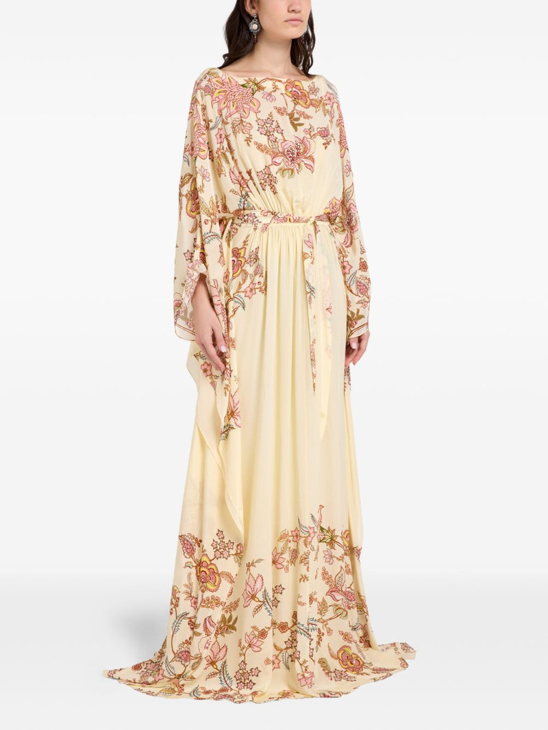 floral belted maxi dress 1