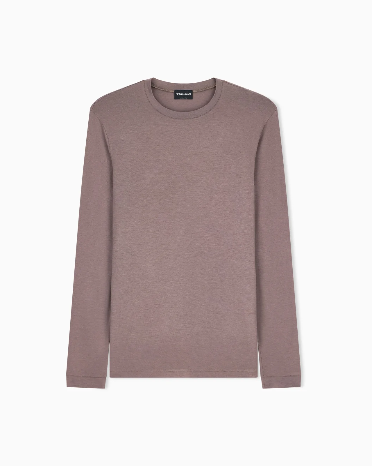 LONG SLEEVE JUMPER IN STRETCH VISCOSE - 1