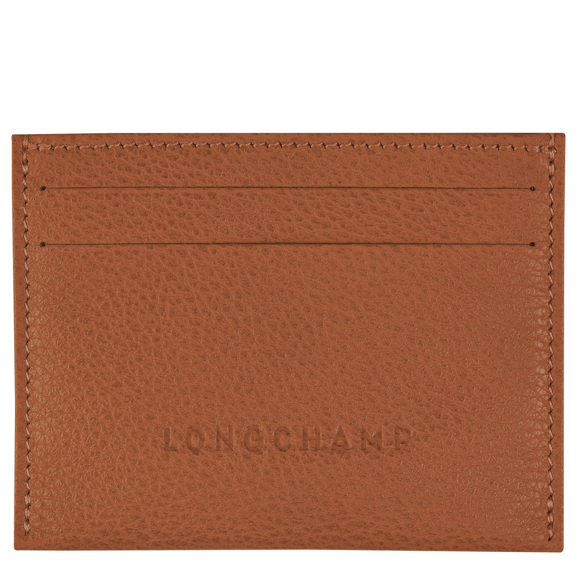 Le Foulonné Cardholder Caramel - Leather - 1