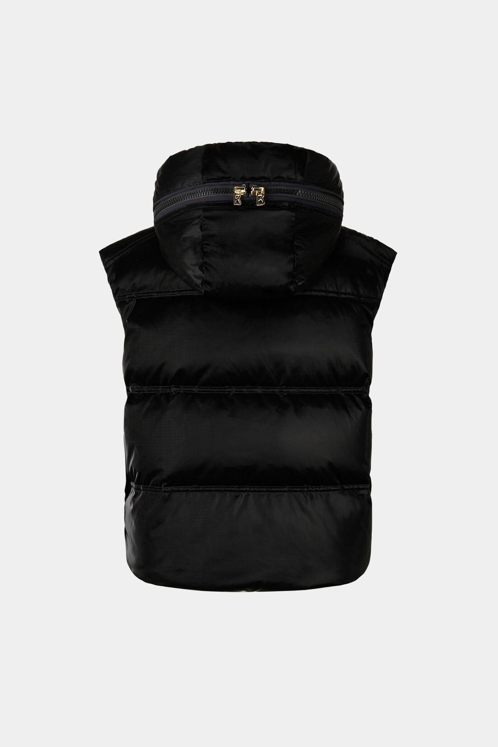 Livy Down vest in Black - 3