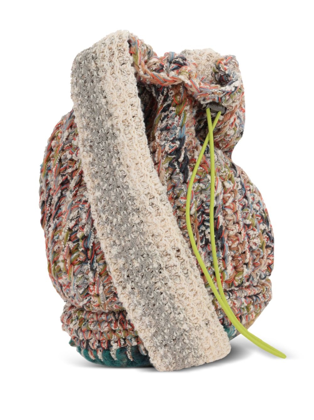 Chunky-knitted shoulder bag - 2