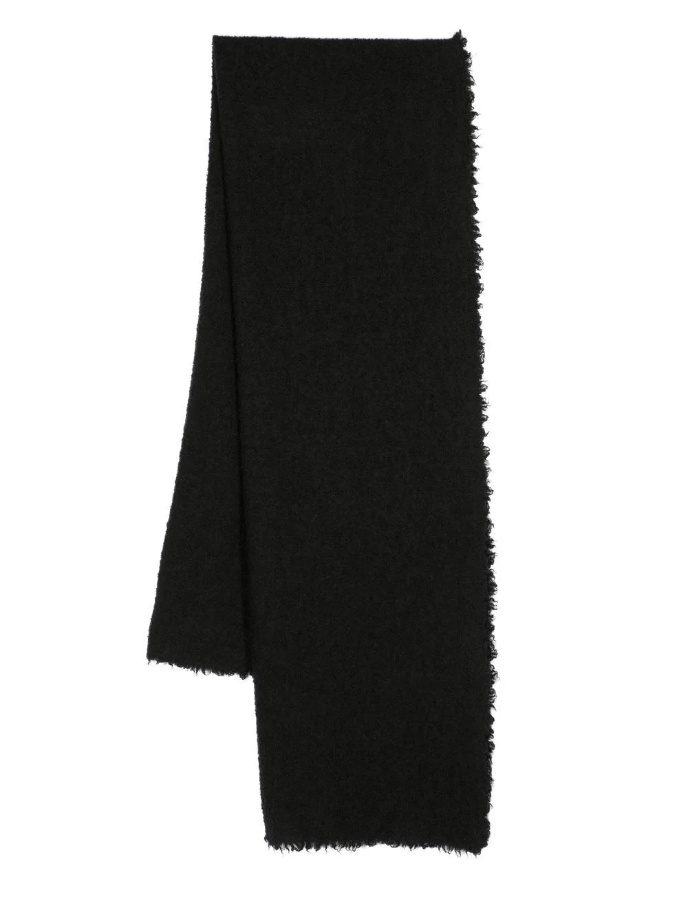 frayed-edge scarf - 1