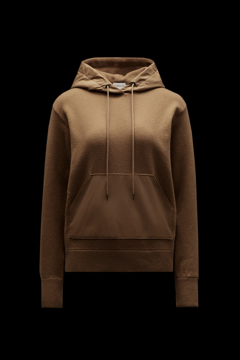 Cashmere-Blend Hoodie - 1