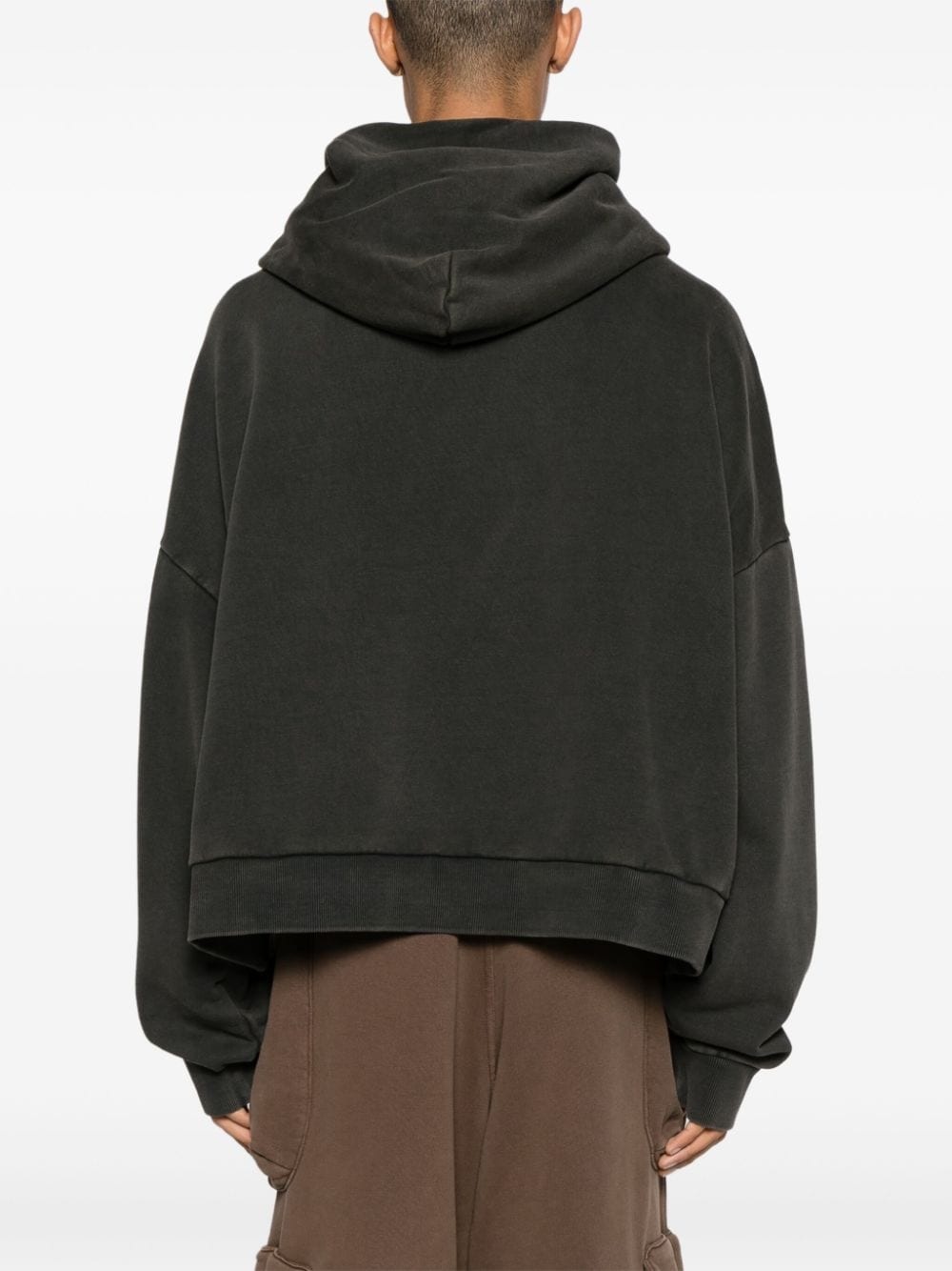 drop-shoulder organic-cotton hoodie - 5