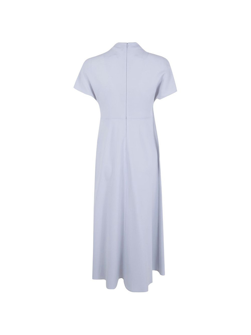 EMPORIO ARMANI draped dress outlook