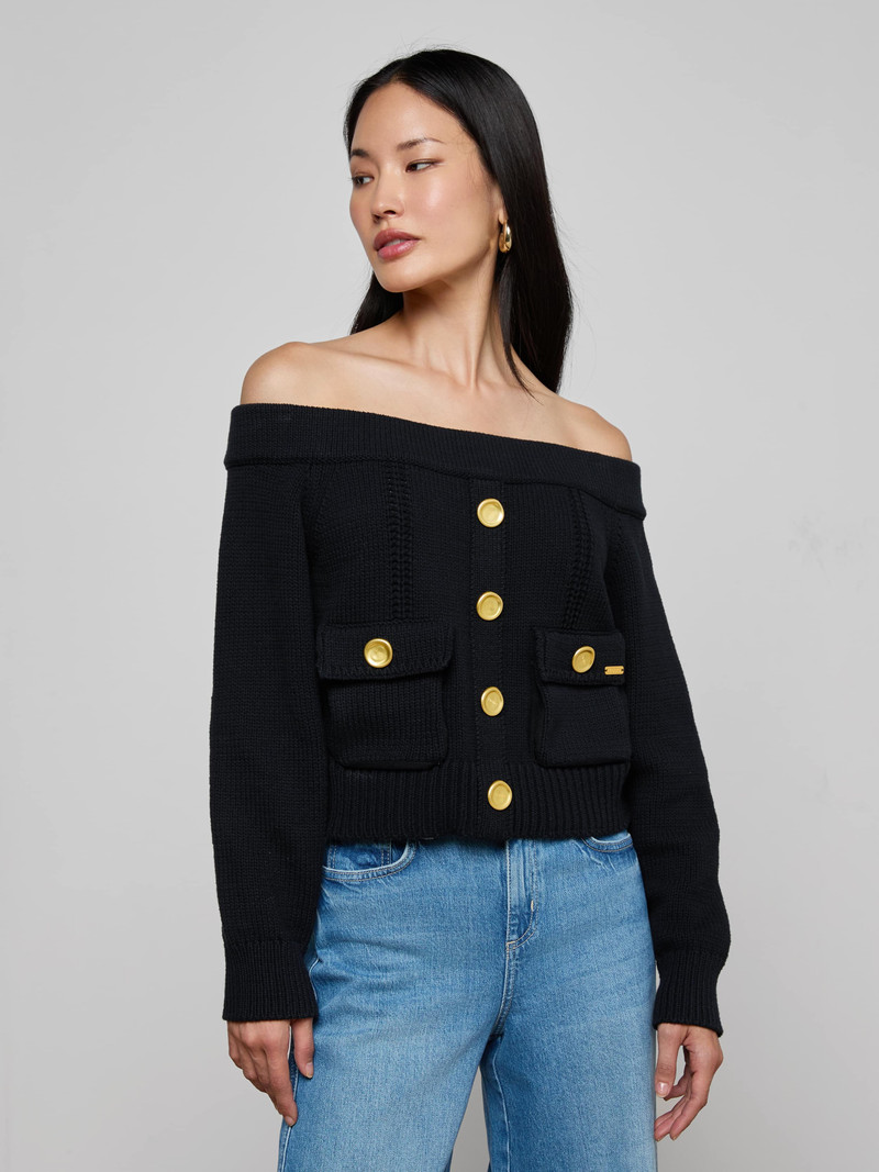 L'AGENCE Teri Off-The-Shoulder Top outlook