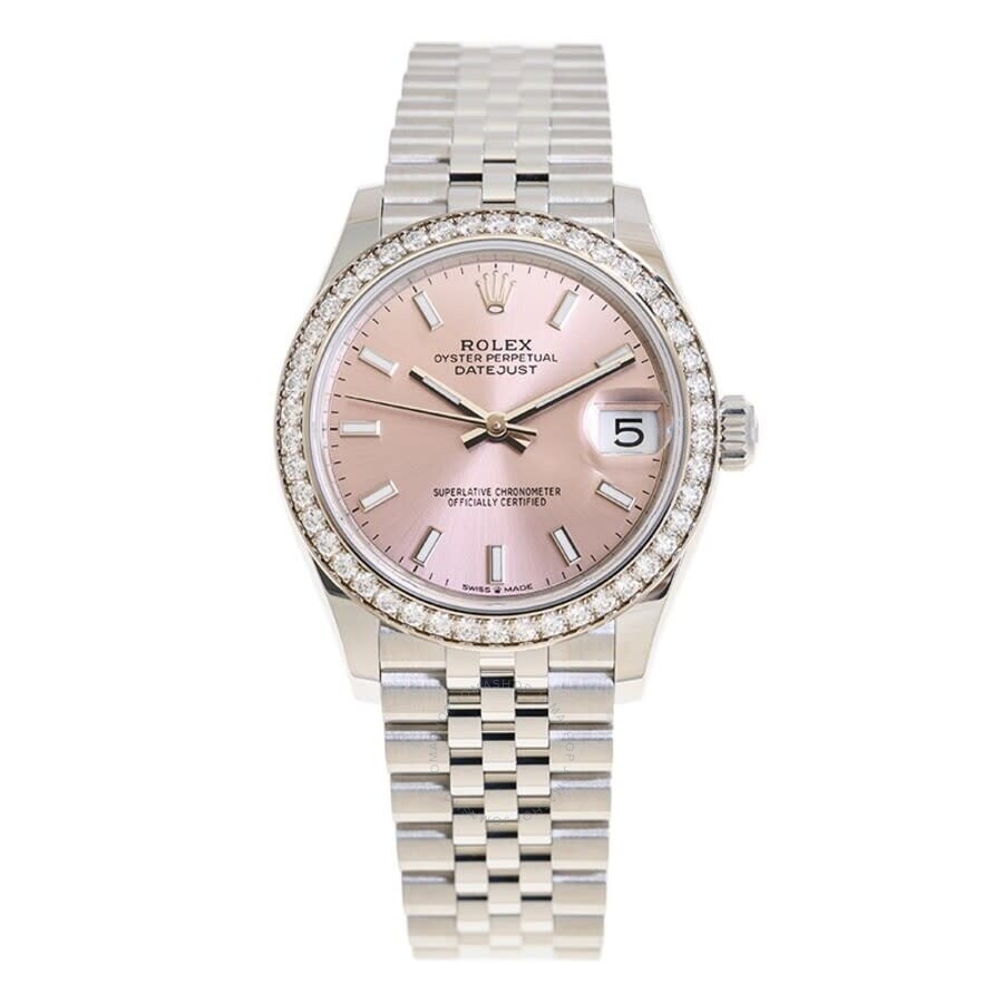 Rolex Datejust 31 Automatic Diamond Pink Dial Ladies Watch 278384PSJ - 3